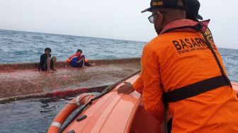 Kapal Nelayan Tenggelam di Teluk Jakarta, Empat Penumpang Hilang