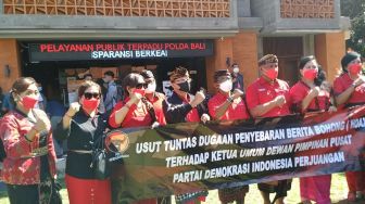 Unggah Berita Hoax soal Megawati, PDIP Bali Laporkan Sejumlah Pemilik Akun