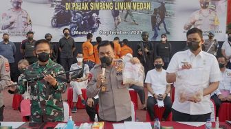 Perampok Toko Emas di Medan Beli Senpi dari Aceh