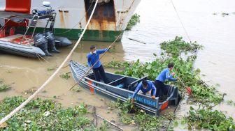 Meriahkan Harhubnas, Kemenhub Gelar Gerakan Bersih Kantor dan Halaman