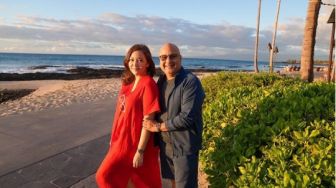 Liburan Bareng Suami di Hawaii, Maia Estianty Gagal Diet