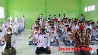 Pelajar Aceh Jaya Diajak Kampanyekan Bahaya Narkoba