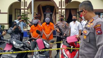 Ringkus 2 Residivis Curanmor di Bukittinggi, Polisi Sita 12 Sepeda Motor