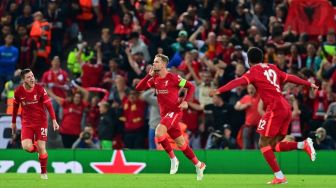 Hasil Liverpool vs Milan: The Reds Menangi Drama Lima Gol