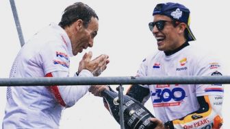 Bawa Honda Torehkan 450 Podium, Marc Marquez Disanjung Alberto Puig Setinggi Langit