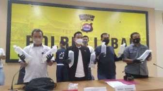 Penyelundupan 2.100 Benur Digagalkan Tim Serigala Polres Lebak
