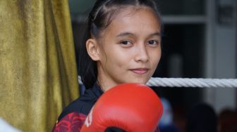 PON Papua: Atlet Gorontalo Silfana Mahmud Incar Medali Emas Muaythai