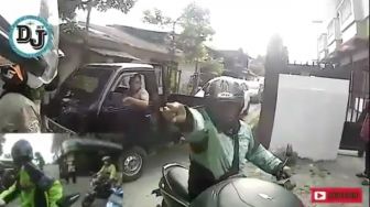 Viral Driver Ojol di Padang Ngamuk Sambil Halangi Jalan Ambulans