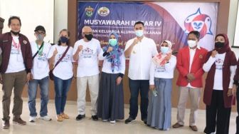 Mayoritas Peserta Mubes Sepakat Muhammad Yusran Lalogau Ketua IKA Perikanan Unhas