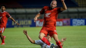 Hasil Liga 1: Penalti Anco Jansen Paksa Madura United Berlutut di Kaki Pemain PSM Makassar