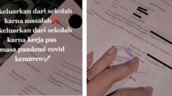 Viral Siswi Dikeluarkan dari Sekolah Gegara Kerja di Masa Pandemi, Publik Soroti Hal Ini