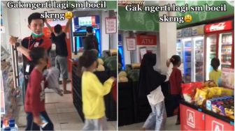 Viral Kelakuan Bocil Saat Belanja di Minimarket, Masker Wajahnya Jadi Sorotan