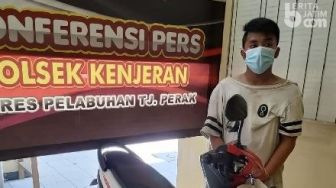 Maling Kambuhan, Aidul Curi Motor Lagi Padahal Baru Saja Bebas Penjara di Surabaya