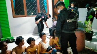 Tim Jaguar Depok Amankan Pelaku Tawuran Antar Gangster Pelajar