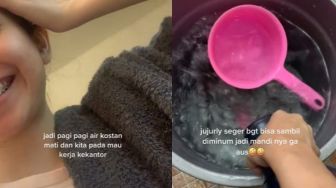 Viral Cewek Kost Mandi Pakai Air Galon Aqua: Berasa Jadi Raisa, Mandi Sambil Minum