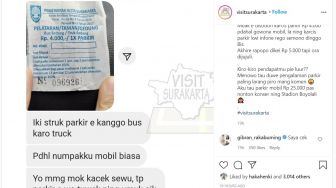 Viral! Warganet Keluhkan Tarif Parkir di Kota Solo, Gibran: Saya Cek