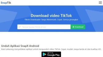 Cara Download Video TikTok Tanpa Watermark Pakai SnapTik