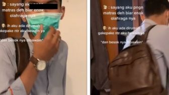 Cewek Minta Matras Agar Nyaman Berolahraga, Pacar Beri Benda Tak Terduga Bikin Syok