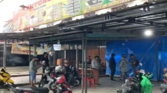 Warung Ayam Penyet Diduga Diserang Geng Motor, Polisi Turun Tangan