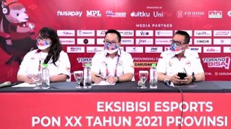 PBESI: Eksibisi Esports PON XX Papua 2021 Jaring 49.905 Atlet dan 10.877 Tim