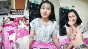 Viral Suami Ajak Istri Cantik Masuk Surga saat Anak Sudah Tidur, Netizen Langsung Ngences