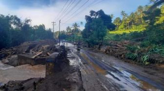 Minahasa Utara Diterjang Banjir Bandang Satu Warga Hilang, Puluhan Rumah Rusak