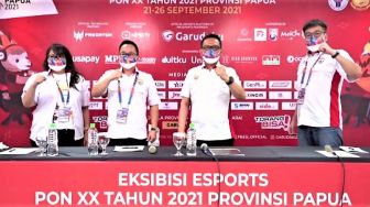 Eksibisi Esports PON Papua 2021 Dibuka Hari Ini