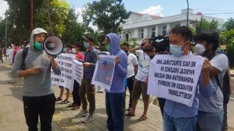 Minta Dipindah ke Negara Lain, Pengungsi Afghanistan Demo di Kantor Gubsu