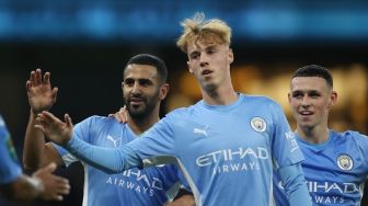 Tertinggal Lebih Dulu, Manchester City Lumat Wycombe 6-1