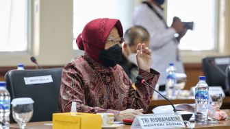 Lanjutkan Perlindungan untuk Masyarakat Pandemi, Kemensos Alokasikan Rp74,08 T di 2022