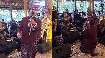 Sujiwo Tejo Nyanyi di Depan Gus Mus, Sikap di Pengunjung Lagu Bikin Salut