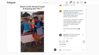 Viral Youtuber Sumbang 6 Kapal untuk Korban Bencana di NTT, Reaksi Netizen Tak Terduga