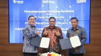 BRI Kerja Sama dengan Peruri Digital Security untuk  Sinergikan Ekosistem Digital