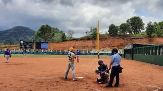 PON Papua: Lampung Pimpin Klasemen Sementara Grup A Softball Putra