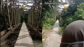Viral Jembatan Maut, Goyang Dikit Bisa ke Alam Berbeda: Shiratal Mustaqim Versi Dunia