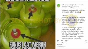 Cek Fakta: Benarkah Lingkaran Merah di Tabung Gas LPG Penanda Jika Terdapat Kebocoran?