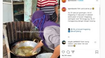 Angkat Gorengan dari Minyak Panas Pakai Tangan Kosong, Aksi Pedagang Ini Bikin Syok