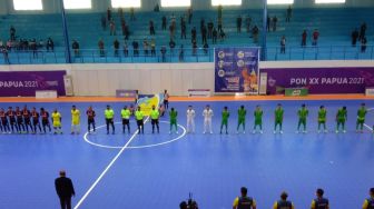 PON Papua: Tim Futsal Papua Taklukkan Sumut di Laga Perdana