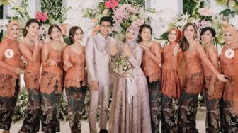 10 Potret Potret Bridesmaid Lamaran Ria Ricis, Haruka hingga Anak Eko Patrio