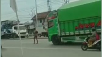 Pengendara Auto Emosi, Ternyata Sosok Ini yang Sebabkan Jalanan di Genuk Macet Parah