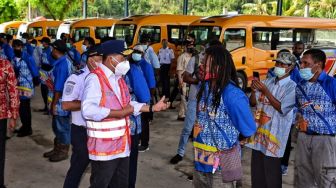 PON XX dan Peparnas XVI di Papua, Menhub Tinjau Langsung Sarana Transportasi