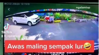 Viral Pria Diduga Curi Jemuran Celana Dalam, Warganet: Kebacut