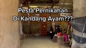 Kandang Ayam Disulap Jadi Tempat Pernikahan, Hasilnya Nggak  Nyangka