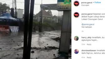 Viral, Banjir Lumpur Terjang Cisurupan Garut