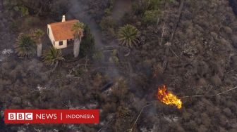 Rumah Ajaib yang Lolos dari Aliran Lava Letusan Gunung Berapi di La Palma