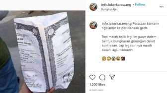 Viral, Netizen Syok dengan Bungkusan Gorengan dari Ijazah, Ternyata Miliknya!