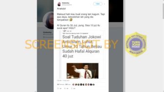 CEK FAKTA: Luhut Bongkar Jokowi Umur 10 Tahun Sudah Hafal Alquran 40 Juz, Benarkah?
