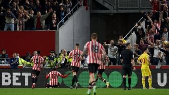 Liverpool Dipaksa Berbagi Poin dengan Brentford Usai Bermain Imbang 3-3