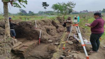 BPCB Jatim Survei Temuan Struktur Bata Terindikasi Situs Hunian Kuno di Blitar