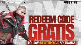 Kode Redeem FF Free Fire 27 September 2021, FF10GCGXRNHY Rilis Terbaru